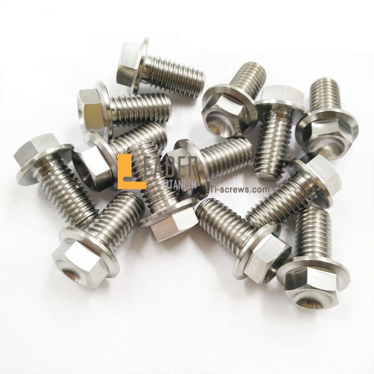 Titanium alloy screw polishing method and working principle