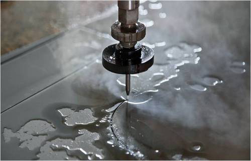 Water cutting plate